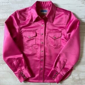 ACNE STUDIOS SATIN BLOUSE/JACKET